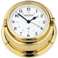 WEMPE Quartz Ship Clocks 150mm Ø (BREMEN II Series) Quartz ship clock brass with Arabic numerals