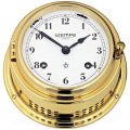 WEMPE Mechanical Bell Clock 150mm Ø (Bremen II Series) Bell clock brass with Arabic numerals