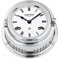  Bell clock chrome plated with Roman numerals