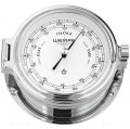 Luftdruck Druckmesser Wempe Chronometer Barometer Nautik Messing Ø 120mm 