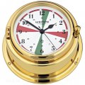  Radio room clock brass