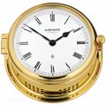 WEMPE Quartz Bell Clock 185mm Ø (ADMIRAL II Series) Quartz bell clock brass