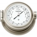 WEMPE Barometer 120mm Ø, hPa/mmHg (NAUTICAL Series) Barometer nickel plated with white clock face